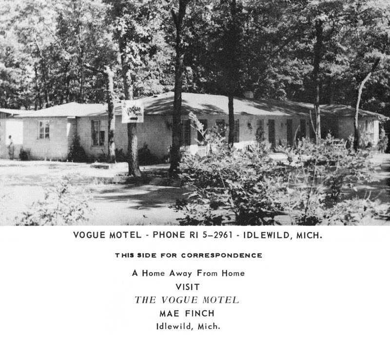Undetermined Idlewild Motel - Vogue Motel Idlewild (newer photo)